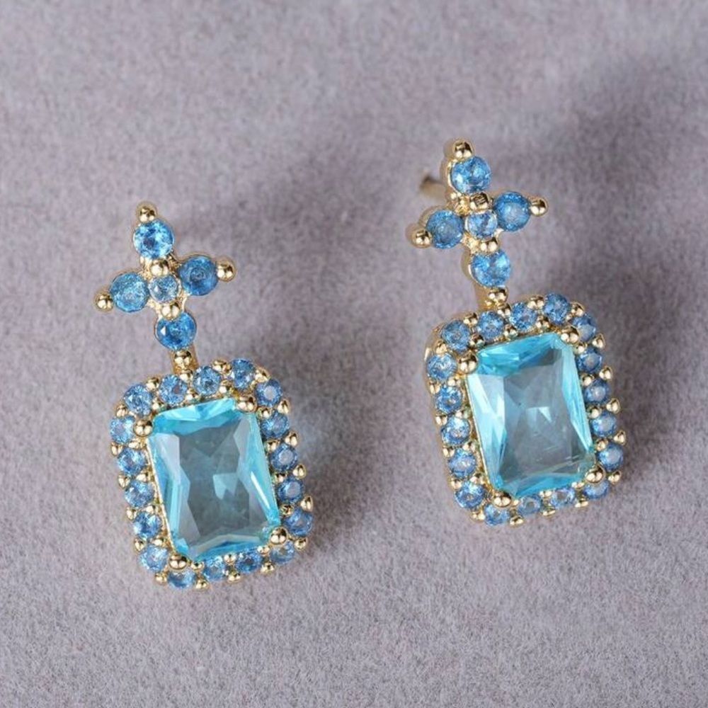 Radiant Blue Earrings R93